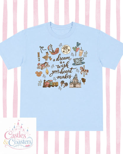 Dream & Wish Theme Park Girlie T-Shirt