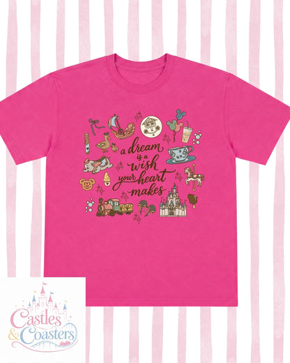 Dream & Wish Theme Park Girlie T-Shirt