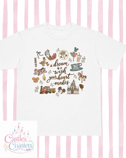 Dream & Wish Theme Park Girlie T-Shirt