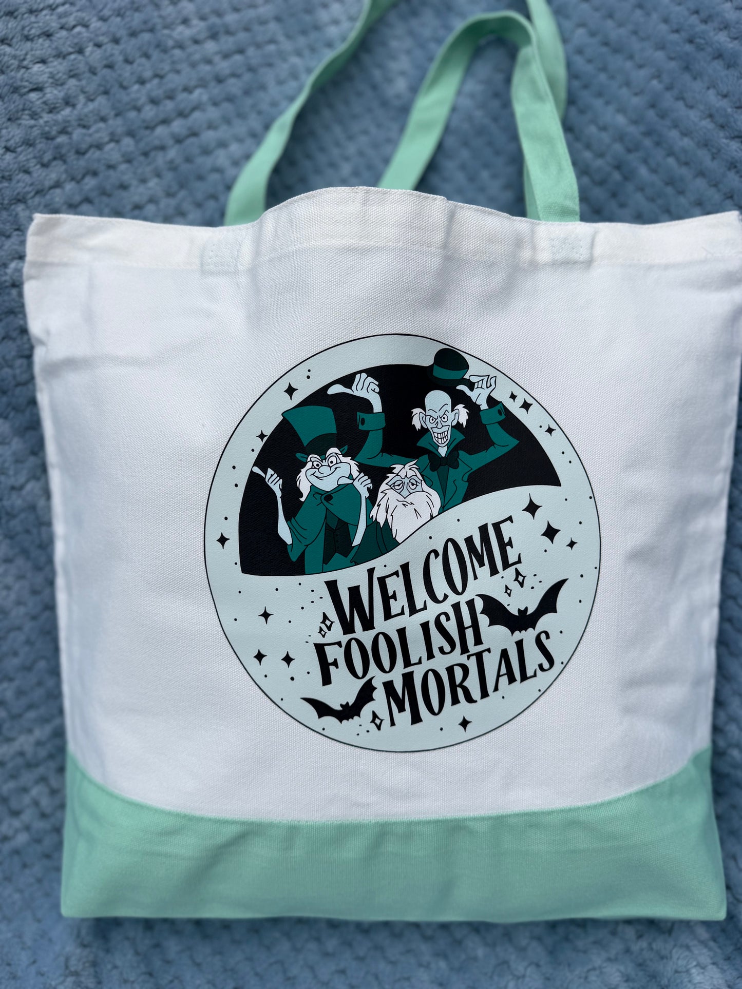 Foolish Ghosts Tote Bag & Matching Accessory Pouch