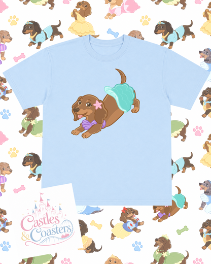 Under the Sea Mermaid Princess Dog T-Shirt